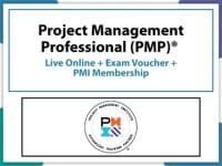 PMP Live Online + Exam Voucher + PMI Membership