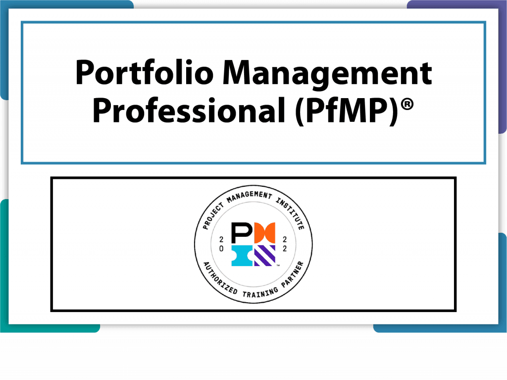 Portfolio Management Professional (PfMP)®