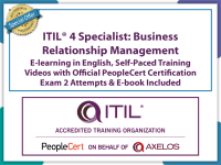 ITIL® 4 Specialist Business Relationship Management (BRM) E-learning