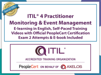 ITIL®4 Practitioner Monitoring and Event Management E-Learning