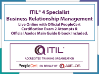 ITIL® 4 Specialist Business Relationship Management (BRM) Live Online