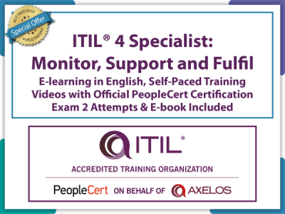 ITIL®4 Specialist Monitor, Support and Fulfil E-Learning