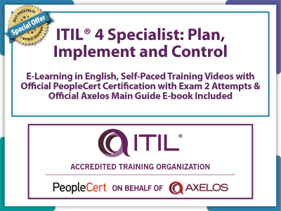 ITIL4 specialist: PIC